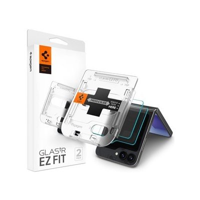 Spigen Glass tR EZ Fit Cover 2 Pack - Samsung Galaxy Z Flip6 AGL07972 – Zbozi.Blesk.cz