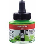 Amsterdam Acrylic Ink 672 Reflex Green 30 ml – Zboží Dáma