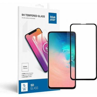 Apolis tvrzené sklo Blue Star 5D pro SAMSUNG Galaxy S10e (vhodné pro lepení) - černé A1-83735 – Zboží Živě