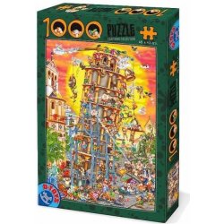 D-Toys Šikmá věž v Pise Itálie 1000 dílků