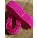 Suchý zip háček + plyš šíře 20 mm růžový – Hledejceny.cz