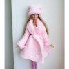 Výbavička pro panenky LOVEDOLLS Kabát světle růžový