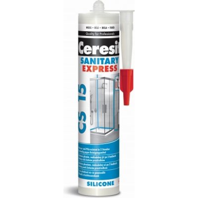 Ceresit CS 15 Express sanitární silikon 280ml – Hledejceny.cz