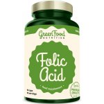 GreenFood Nutrition Folic Acid kapsle s kyselinou listovou 90 kapslí – Hledejceny.cz