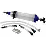 SATRA S-15FRS Ruční odsávačka provozních kapalin s nádrží 1,5 l a univerzálními adaptéry – Zboží Mobilmania