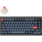 Keychron V1 Max Swappable RGB Backlight Red Switch Knob Version V1M-D1 – Zboží Živě