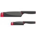 Joseph Joseph Nože s krytem a brouskem Slice Sharpen 3 ks – Zboží Mobilmania