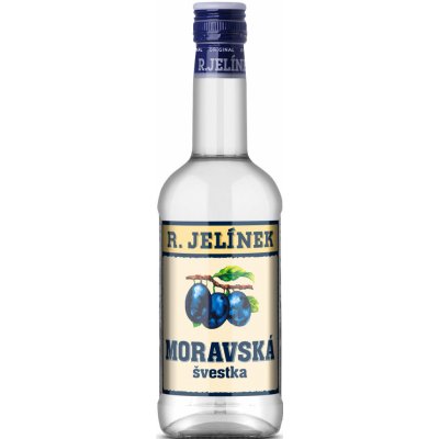 Moravská Švestka 38% 0,5 l (holá láhev) – Zboží Dáma
