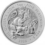 The Royal Mint platinová mince Tudor Beasts Queens Lion 2026 1 oz – Hledejceny.cz