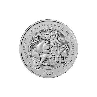 The Royal Mint platinová mince Tudor Beasts Queens Lion 2026 1 oz – Hledejceny.cz