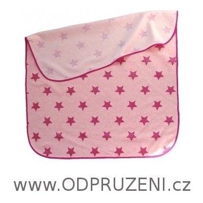 Pinkie deka do kočárku s hvězdami růžová od 390 Kč - Heureka.cz