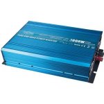 Sinusový měnič napětí z 24, 230V + USB, 3000W, 35PSW3024