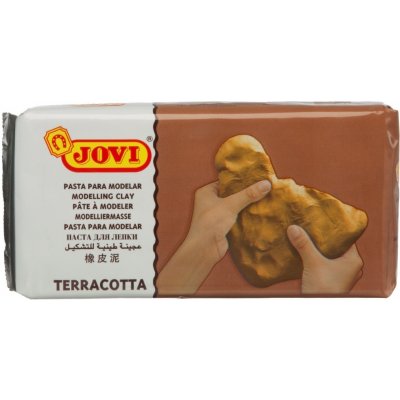 Jovi Modelovací hmota samotvrdnoucí terracotta 1000 g – Zbozi.Blesk.cz