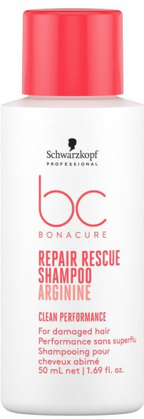 Schwarzkopf Bonacure Repair Rescue Deep Nourishing Shampoo šampon pro extrémně poškozené vlasy 50 ml