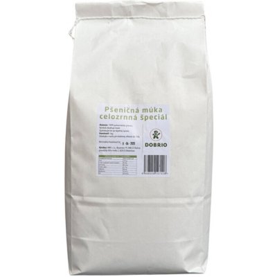 Žarnov Kamenný mlýn Pšeničná mouka celozrnná speciál 5 kg – Zboží Dáma
