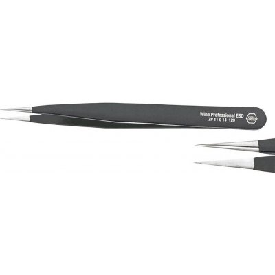 Wiha pinzeta Professional ESD Speciální legovaná nerezová chrom-niklová nerezová ocel. – Zboží Mobilmania