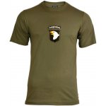 Tričko Mil-Tec krátký rukáv Airborne Olive – Zboží Dáma
