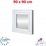 OKNA HNED 90x90 cm (900x900 mm) bílé otevíravé i sklopné levé – HobbyKompas.cz