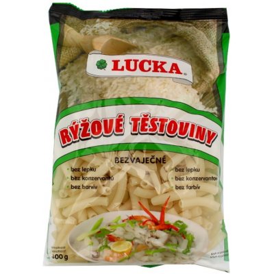 Lucka Rýžové těstoviny Trubky 300 g – Zboží Dáma