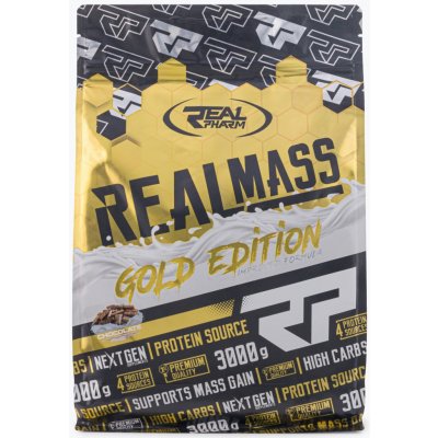Real Pharm Real Mass Gold Edition Gainer 3000 g – Sleviste.cz