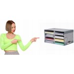 FELLOWES Stolový organizér šedý karton 18005 – Zboží Dáma