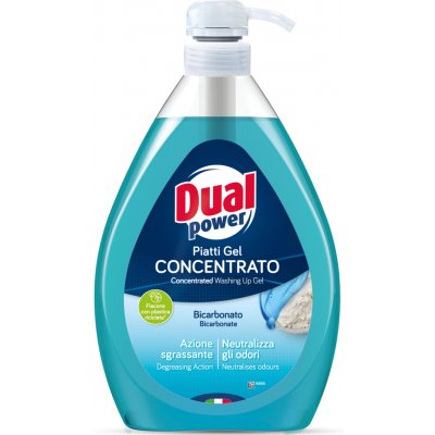 Dual power koncentrovaný gel na nádobí Bicarbonat 1 l – Hledejceny.cz