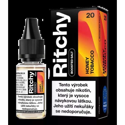 Ritchy Salt Honey tobacco 10 ml 10 mg – Zboží Dáma