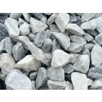 Mramorová drť, Obláčkově bílá, více frakcí 16-25 mm, 25 Kg – Zbozi.Blesk.cz