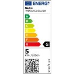 Nedis Wi-Fi chytrá LED žárovka/ GU10/ PAR16/ 4,9W/ 230V/ 345lm/ teplá až studená bílá/ 2700 6500K/ RGB/ bílá – Zboží Živě