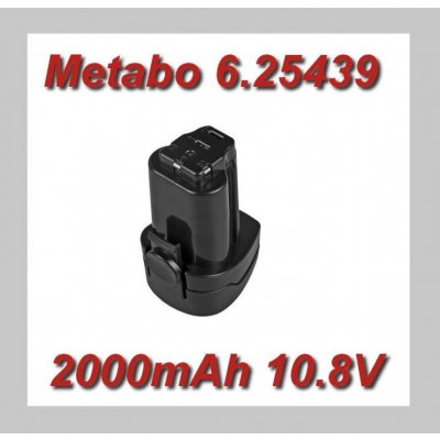 TopTechnology 6.25439 Metabo Powermaxx BS 10,8V 2000mAh Li-Ion - neoriginální – Zbozi.Blesk.cz