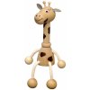 Magnetky pro děti Toywood Dřevěná magnetka Žirafa
