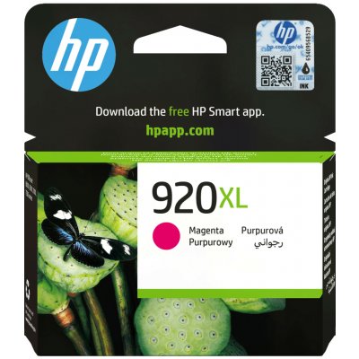 HP 920XL originální inkoustová kazeta purpurová CD973AE – Hledejceny.cz