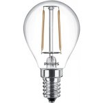 Philips LED žárovka kapka filament Classic 2-25W E14 827 P45 CL G ND 250Lm – Hledejceny.cz