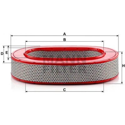 MANN FILTER Vzduchový filtr C 37 145 – Hledejceny.cz