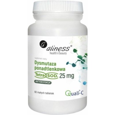 Aliness Superoxiddismutáza (Tetra Sod) 25 mg 60 tablet – Hledejceny.cz