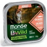 Monge BWild Grain Free Adult Losos se zeleninou 32 x 100 g – Hledejceny.cz