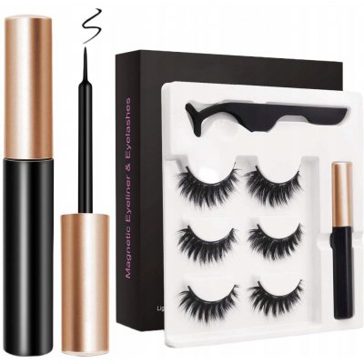 KISS Magnetické umělé řasy s očními linkami Eyelash Kit 03 – Zboží Mobilmania