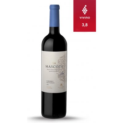 La Mascota Cabernet Sauvignon 2017 červené suché Argentina 14% 0,75 l (holá láhev) – Zboží Mobilmania