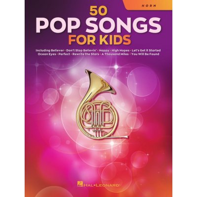 50 Pop Songs for Kids lesní roh 50 dětmi oblíbených písniček – Zboží Mobilmania