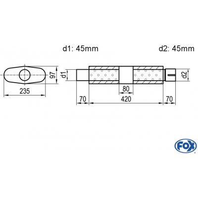FOX UNI-K55842045s – Hledejceny.cz