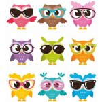 Mikrovlákno na brýle s motivem soviček – Zboží Dáma