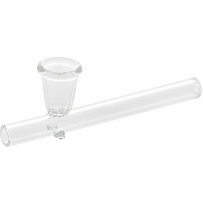 KRCZ šlukovka skleněná transparent 10 cm – Zboží Dáma