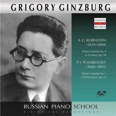 Ginzburg Grigory - Rubinstein - Piano Concerto No. 4,Op. 70 Tchaikovsky - Piano Concerto No. 1, Op. 2 – Hledejceny.cz