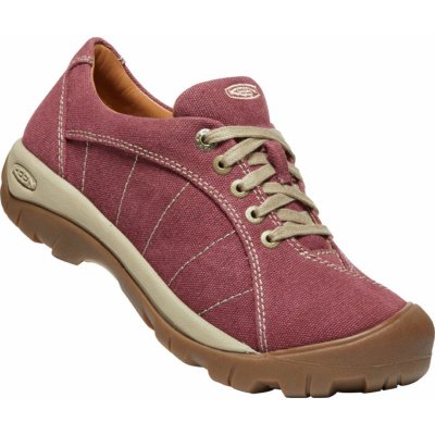 Keen Presidio Canvas Women red/plaza taupe – Zboží Mobilmania