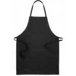 Commis bavlněná zástěra černá AP800088-10 – Zboží Dáma