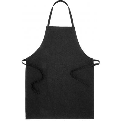Commis bavlněná zástěra černá AP800088-10 – Zboží Dáma
