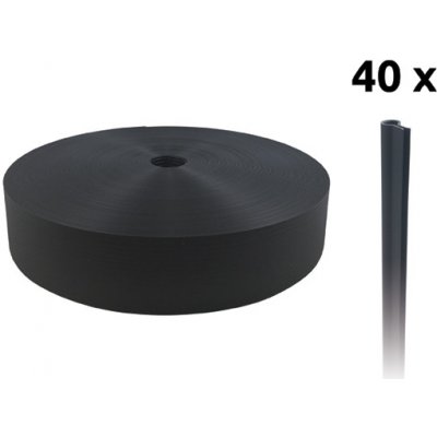 EKOfence Stínící pás PVC antracit 47mm 50m – HobbyKompas.cz