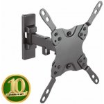 Držák na TV 13"-42" na zeď Holmios, kloubový 90°h 5-12°v, nosnost 20kg, 10 let záruka – Zboží Živě
