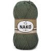 Příze Nako Calico Barva: zelená khaki - 5306