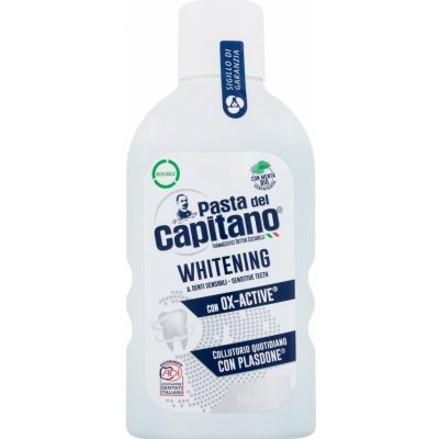 Pasta del Capitano Whitening OX-ACTIVE bělící ústní voda 400 ml – Zboží Mobilmania